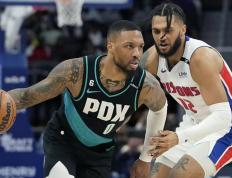 IM体育官方网站-开拓者不敌活塞，利拉德用最后一球助攻落败