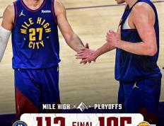 IM体育社区互动入口-湖人力克爵士，约基奇高光表现