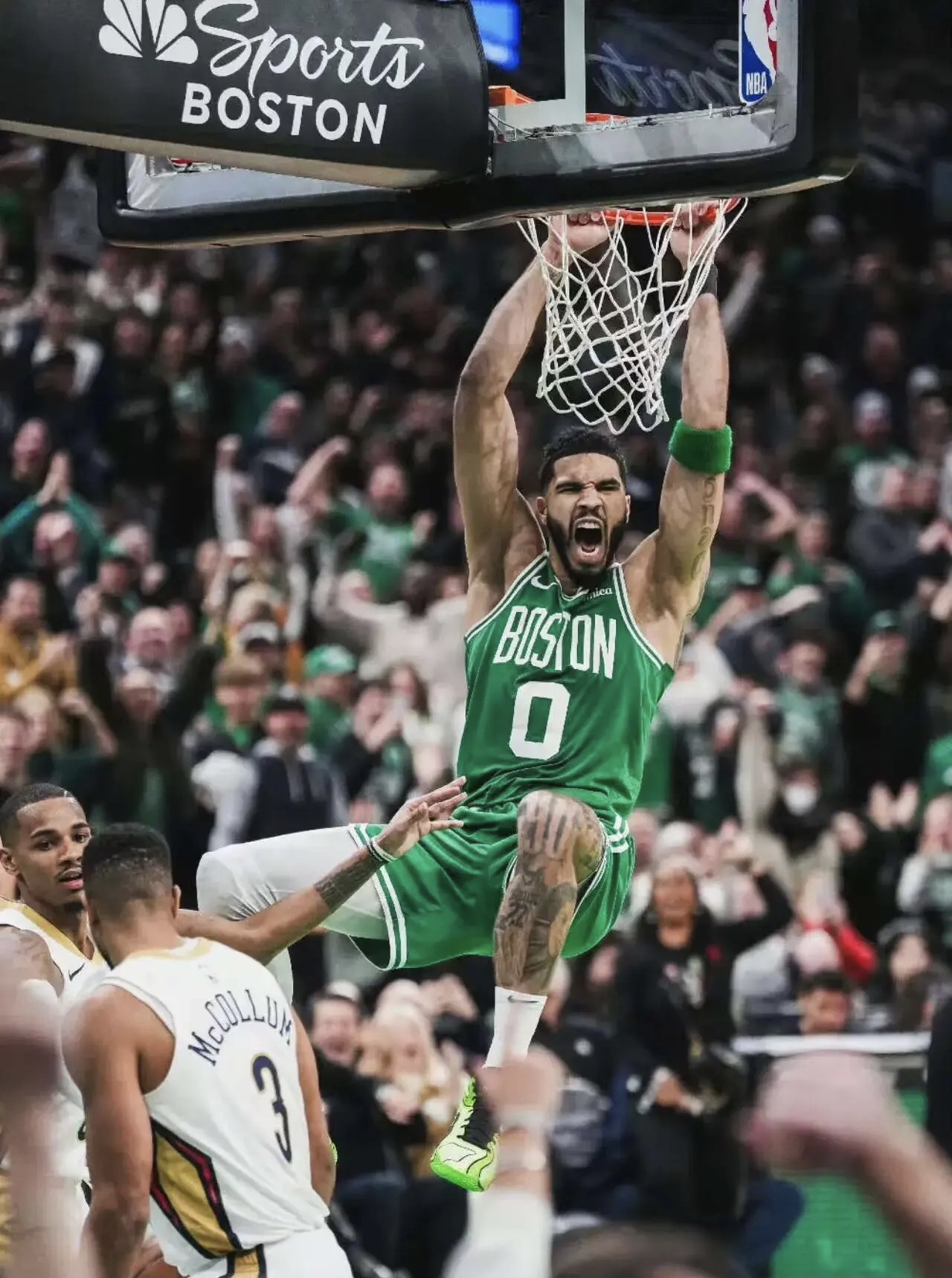 IM体育注册链接-凯尔特人击败鹈鹕，海沃德27分